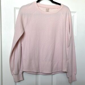 Calia Textured Crewneck Pullover - Small